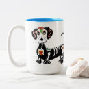 Recherche de dachshund tasses Illustration