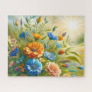 Recherche de ensoleillé puzzles Fleur sauvage