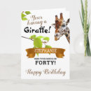 Recherche de de girafe anniversaire cartes Drôle