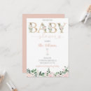 Recherche de foil baby shower invitations Doré