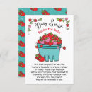 Recherche de strawberry invitations Mignonette