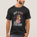 Zoek naar paard meisje tshirts Waterverf