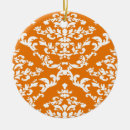 Recherche de damassé orange Classique