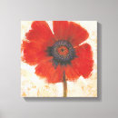 Recherche de pavot impressions sur toile Floral