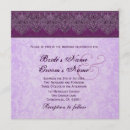 Recherche de ruban pourpre invitations Satin