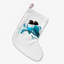 Recherche de oiseau bleu chaussette de noël Noir