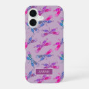 Recherche de motif de libellule iphone coques Élégant