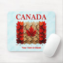 Recherche de drapeaux canadiens tapis souris Fête du canada