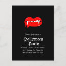 Recherche de vampires vœux cartes Fête d'halloween