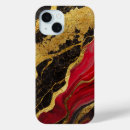 Recherche de marbre rouge iphone coques Élégant