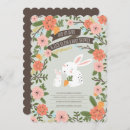 Zoek naar love baby shower invitations Konijn