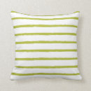 Recherche de vert chartreuse coussins Rayures