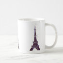 Recherche de de tour eiffel tasses Peinture