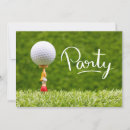 Recherche de vert de golf invitations Fête