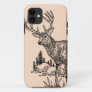 Recherche de chasse de cerfs communs coques Dehors
