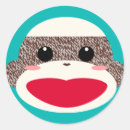 Recherche de visage de singe autocollants Mignon
