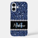 Recherche de pierre précieuse iphone coques Bleu