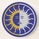 Recherche de symbole yin yang dessous de verres Dualité