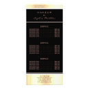 Recherche de menus cartes publicitaires Luxe
