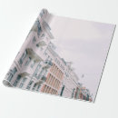 Zoek naar gebouwen cadeaupapier Retro