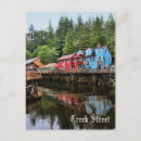 Recherche de saumon cartes postales Ketchikan