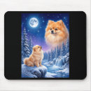 Recherche de chien pomeranian tapis souris Animal