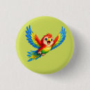 Recherche de perroquet coloré badges Oiseau tropical