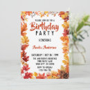 Recherche de fall leaves invitations Orange