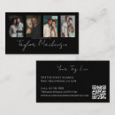 Recherche de photographe de portrait cartes visite Boss