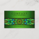 Recherche de mandala vert cartes visite Moderne