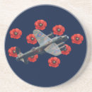 Recherche de coquelicot dessous de verres Pavot rouge