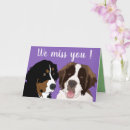 Recherche de saint bernard vœux cartes Chiot de st bernard