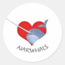 Recherche de amour de baleine autocollants Coeur