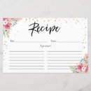 Recherche de recettes cartes Recette pour la mariée