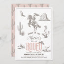 Recherche de pink cowgirl party invitations Baby girl