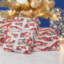 Recherche de train de noël papier cadeau Motif
