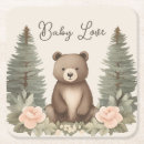 Recherche de ours dessous de verres Boisé