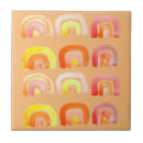 Recherche de arc en ciel carreaux Orange