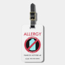 Recherche de urgence bagages étiquettes Allergies