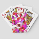 Recherche de hexagon jeux de cartes Rouge