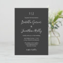Recherche de classiques de mariage invitations Minimaliste