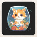 Recherche de chaton drôle dessous de verres Félin