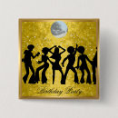Recherche de danse de disco badges Fête
