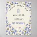 Recherche de petits pois posters Bleu