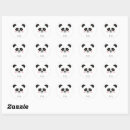 Recherche de panda kawaii autocollants Animal