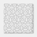 Recherche de noir blanc géométrique magnets Minimaliste
