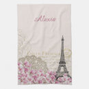 Recherche de tour eiffel cuisine linges Rose