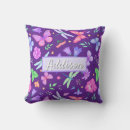 Recherche de papillon blanc coussins Violet