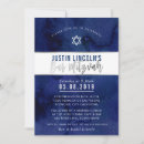 Recherche de bleu et argent invitations Simple