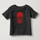 Recherche de crâne rouge tshirts Rouge et noir